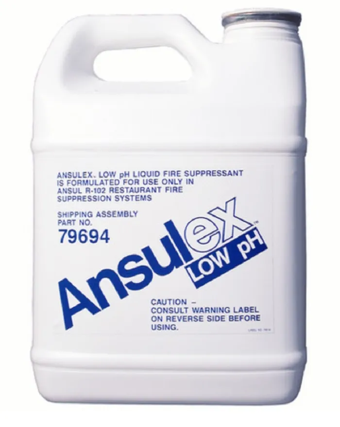 ANSULEX Low pH Liquid Fire Suppressant, Gallon - 79694